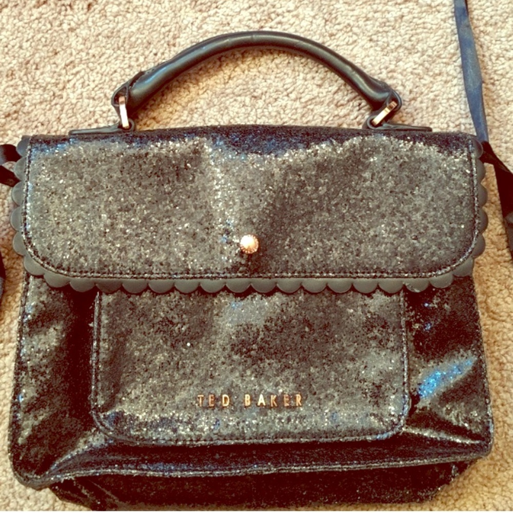 Ted Baker Glitter Handbag free Kate Spade wallet